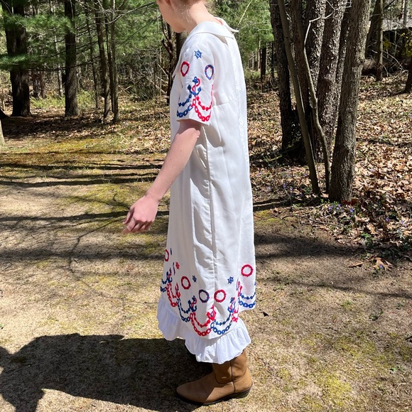 60s Sailor Maxi Dress - Picture 5 of 16